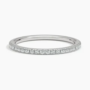 Aveline Three Quarter Coverage Lab Diamond Ring