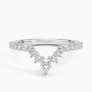 Vespera Lunette Lab Diamond Ring