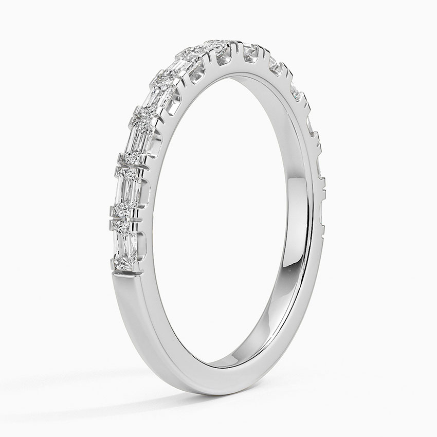 Aria Baguette Lab Diamond Ring - Image 2
