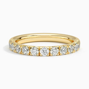 Parisa Half Coverage Lab Diamond Ring
