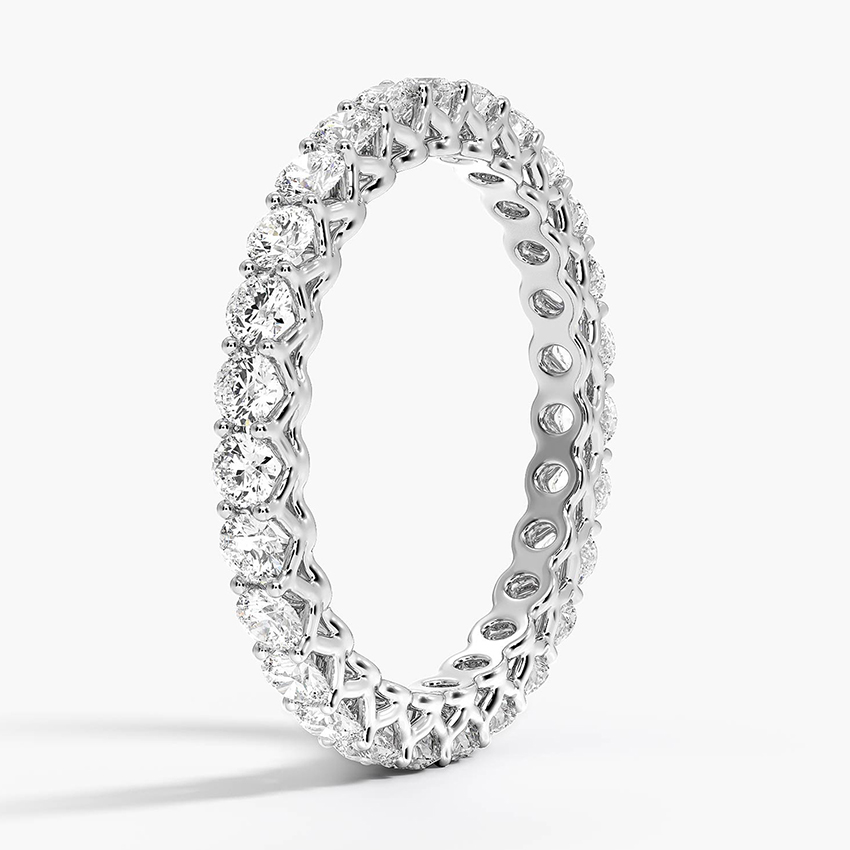 Zinnia Eternity Lab Diamond Ring - Image 2