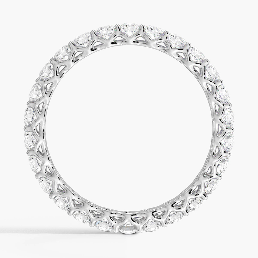 Zinnia Eternity Lab Diamond Ring - Image 3