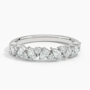 Leocadia Half Coverage Lab Diamond Ring