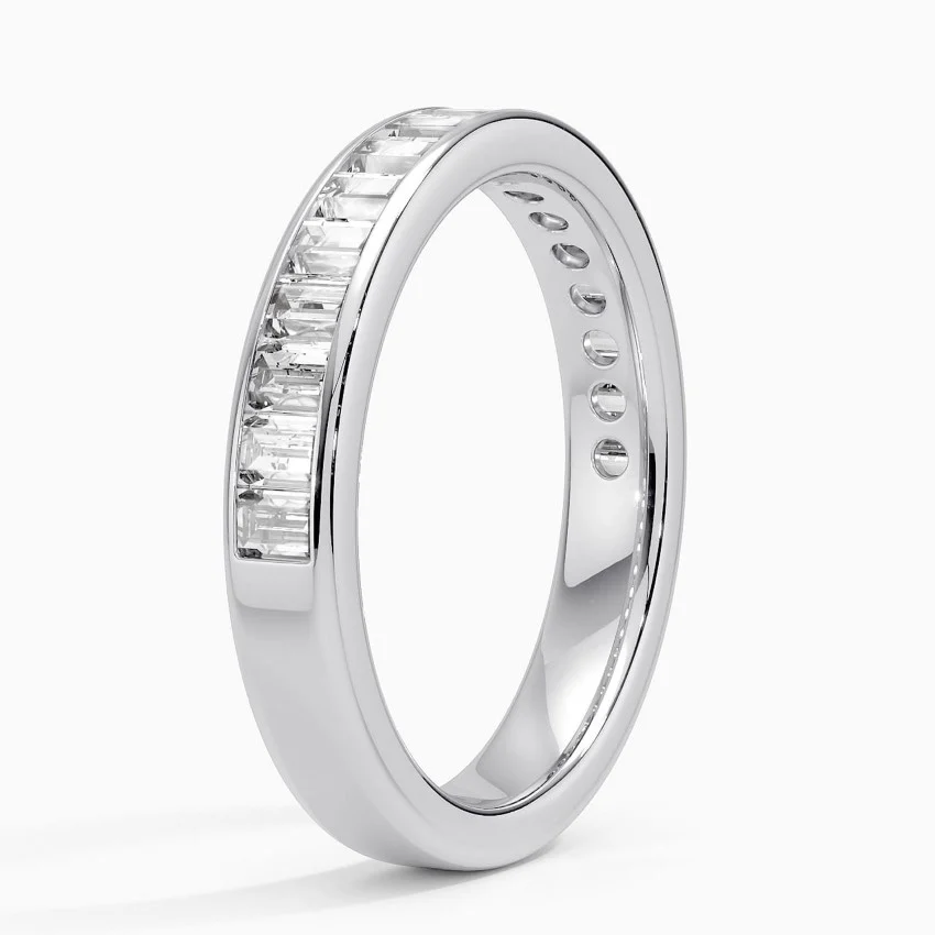 Aurora Set Baguette Lab Diamond Ring - Image 2