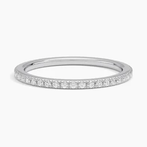 Saffron Eternity Lab Diamond Ring