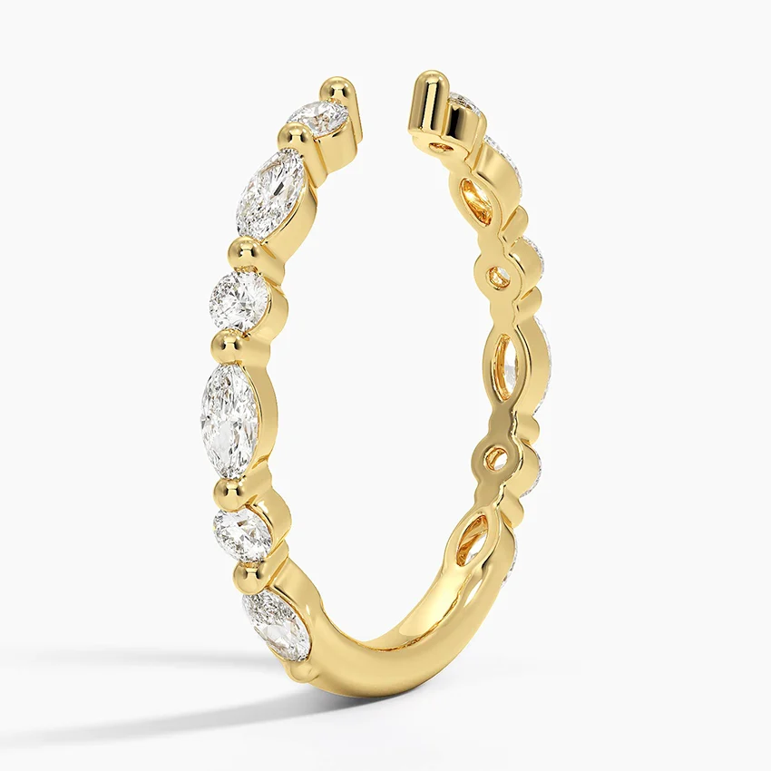 Elia Lab Diamond Open Ring - Image 3