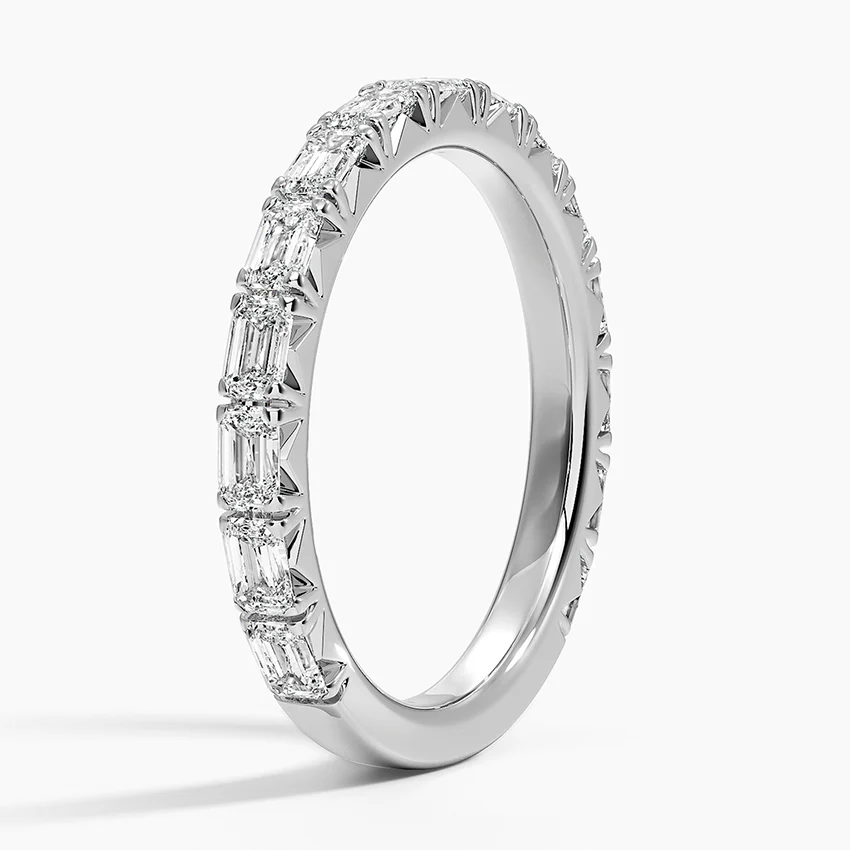 Avenley Radiant Cut Lab Diamond Ring (Emerald Shape) - Image 2