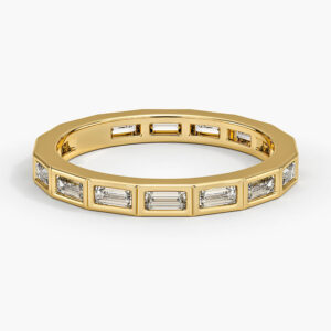 Zephyra Baguette Eternity Lab Diamond Ring