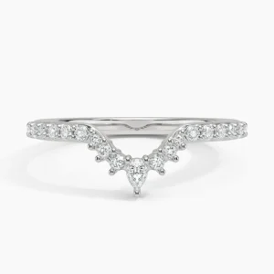 Dorothea Lunette Lab Diamond Ring