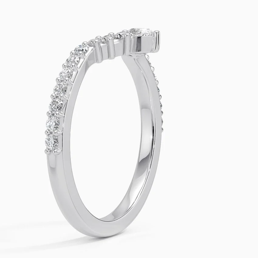 Dorothea Lunette Lab Diamond Ring - Image 2