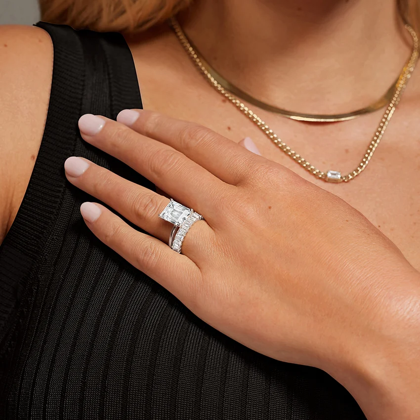 Isla Cut Lab Diamond Ring - Image 2