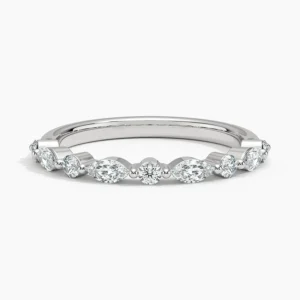 Noor Half Coverage Lab Diamond Ring