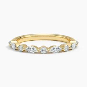 Sakura Half Coverage Lab Diamond Ring