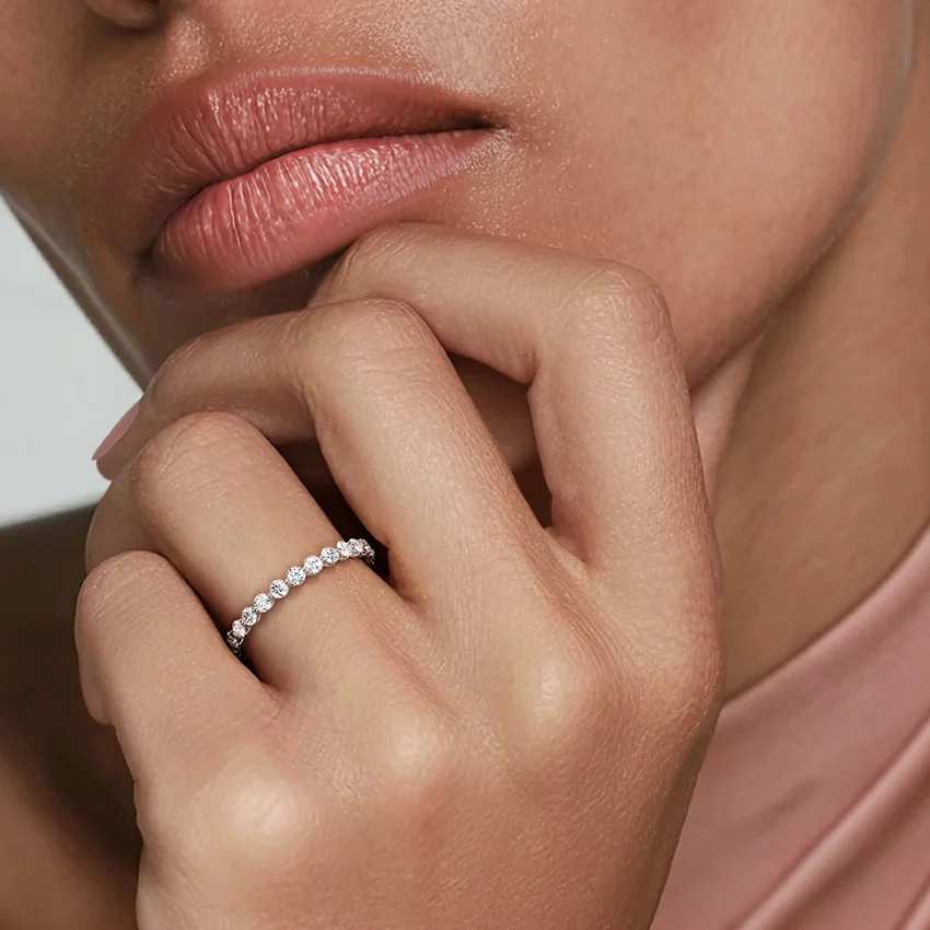 Zephyrine Eternity Lab Diamond Ring - Image 3