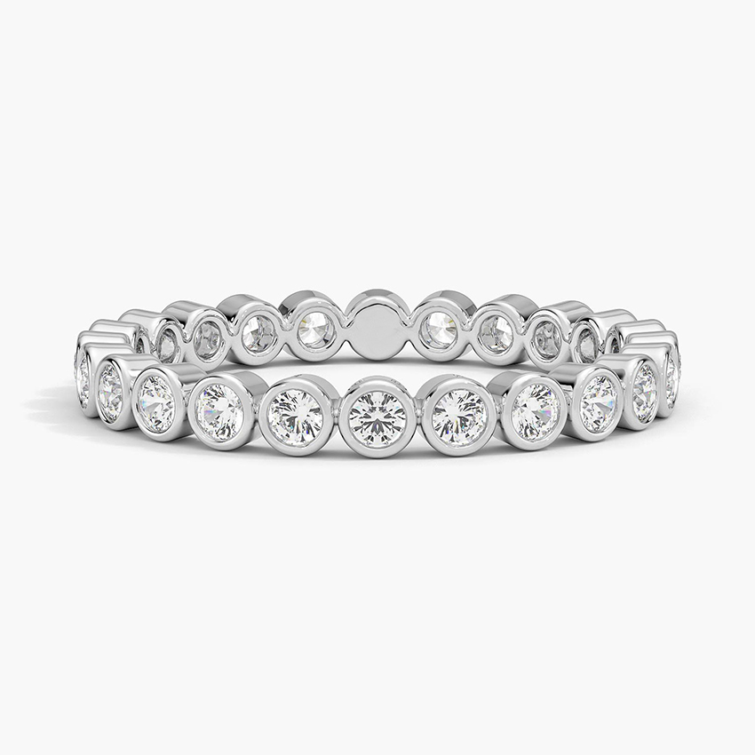 Zuleika Round Eternity Lab Diamond Ring