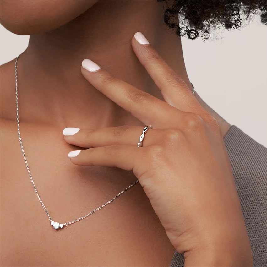Eulalie Twisted Vine Lab Diamond Ring - Image 2