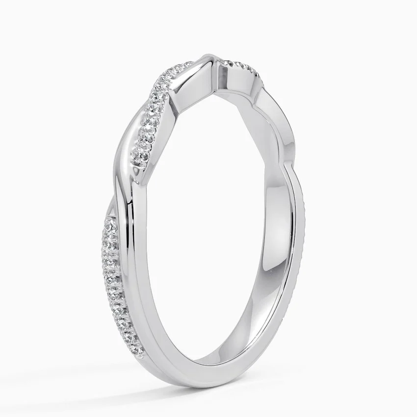 Eulalie Twisted Vine Lab Diamond Ring - Image 3