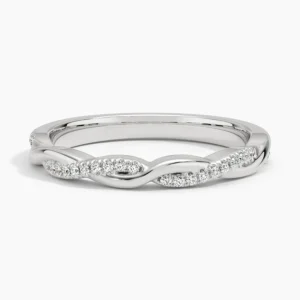 Eulalie Twisted Vine Lab Diamond Ring