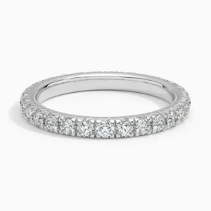 Lumira Pav C3 A9 Eternity Lab Diamond Ring