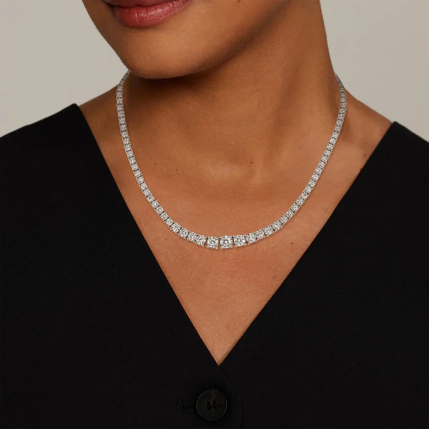 Dita Lab Grown Diamond Necklace - Image 4