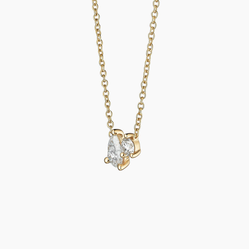 Toi et Moi Necklace (1/8 ct. tw.) - Image 3