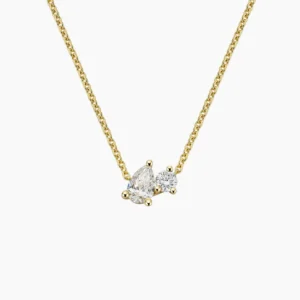 Toi et Moi Necklace (3/8 ct. tw.)