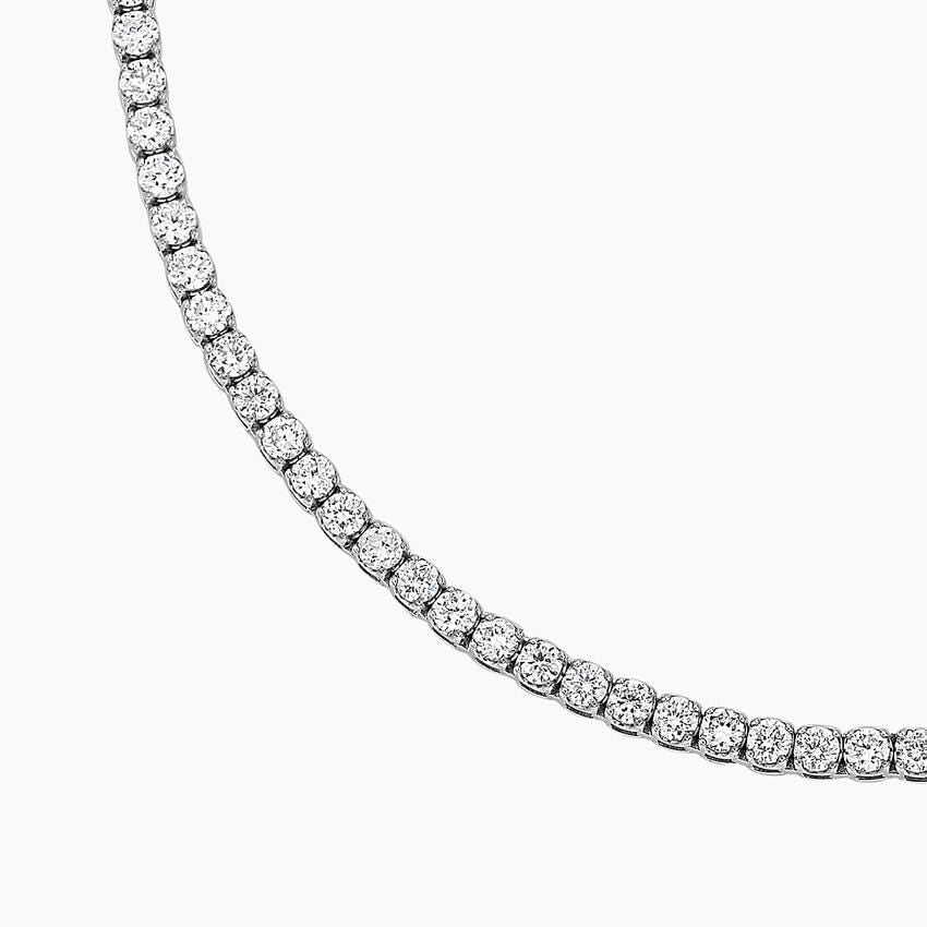 One-Third Wrap Petite Lab-Grown Diamond Line Necklace (1 ct. tw.) - Image 3