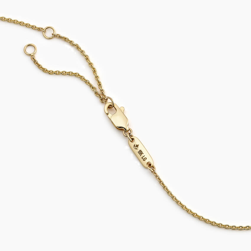 Pacific Green Lab-Grown Diamond Pavé Pendant (7/8 ct. tw.) in 18K Yellow Gold - Image 4