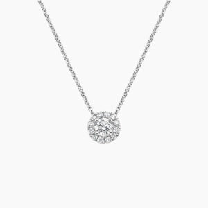Diamond Halo Pendant (2/5 ct. tw.)