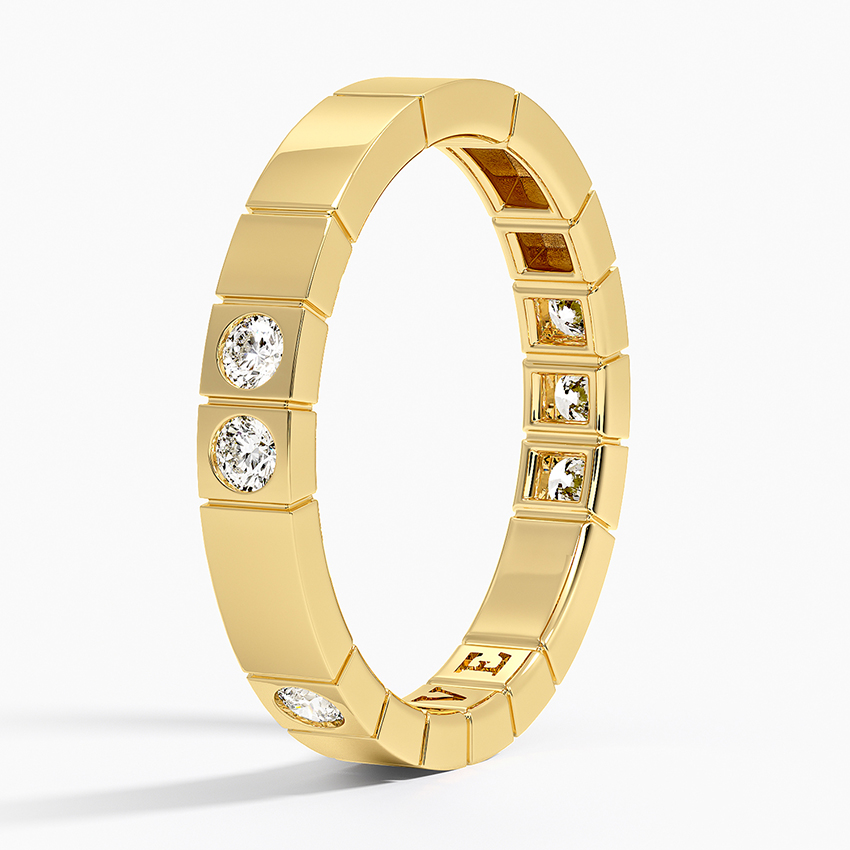 Love Code Diamond Ring (1/4 ct. tw.) in 14K Yellow Gold - Image 3