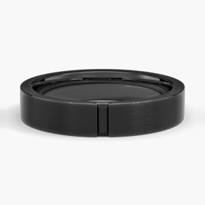 Apollo 4.5mm Black Diamond Tantalum Wedding Ring