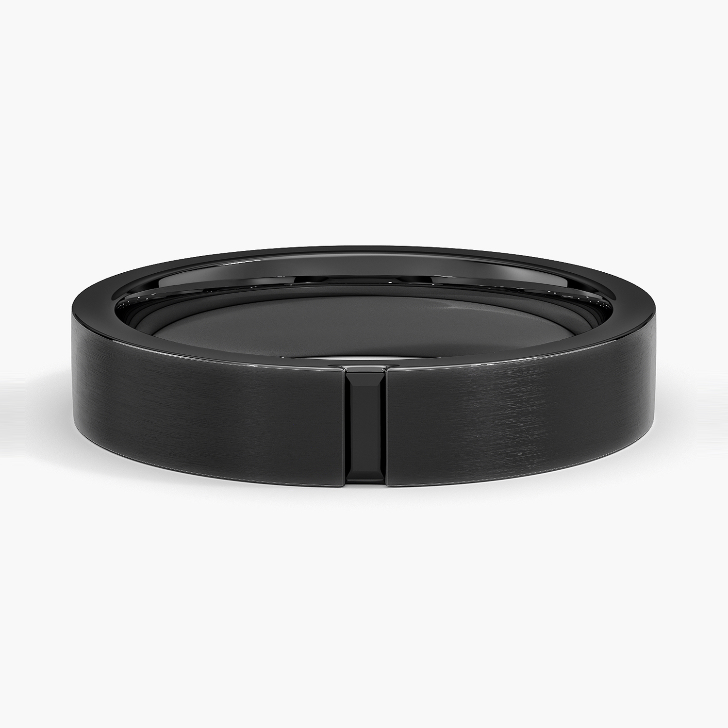 Apollo 4.5mm Black Diamond Tantalum Wedding Ring