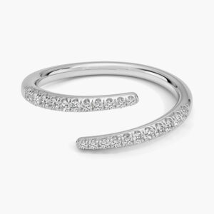 Sonya Lab Diamond Wrap Ring (1/5 ct. tw.)
