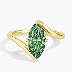 Atelier Pacific Green Marquise Lab Diamond Solitaire Ring (2 ct. tw.)