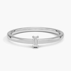 Ingrid Emerald Cut Diamond Ring
