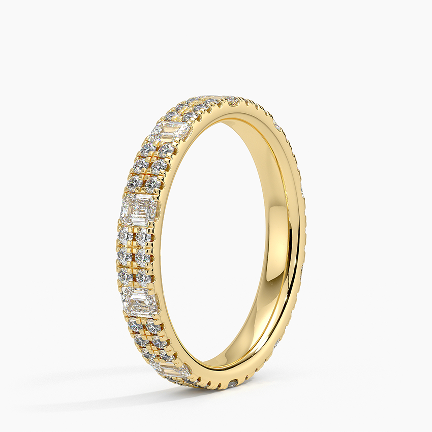 Santorini Eternity Lab Diamond Ring - Image 2