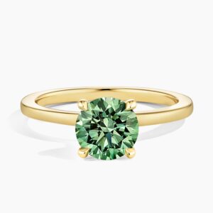 Secret Halo Pacific Green Lab Diamond Ring (1 1/2 ct. tw.)