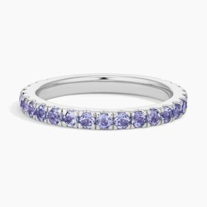 Lila Tanzanite Diamond Ring