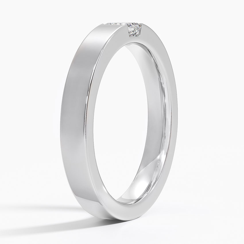 Jordan Diamond 3mm Wedding Diamond Ring - Image 2